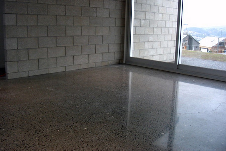 Polished Concrete Block Walls Wellington